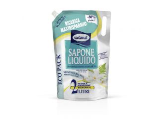 MIL MIL SAPONE LIQUIDO ECORICARICA 2LT MUSCHIO BIA