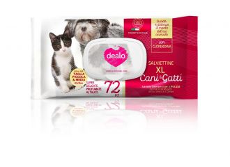 DEALO SALVIETTE 72PEZZI  CANI XL