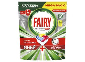 FAIRY PLATINUM PLUS CAPS 53PEZZI  LIMONE