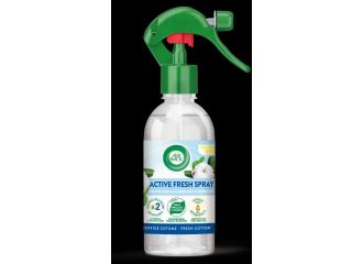 AIR WICK ACTIVE FRESH SPRAY 240ML COTONE