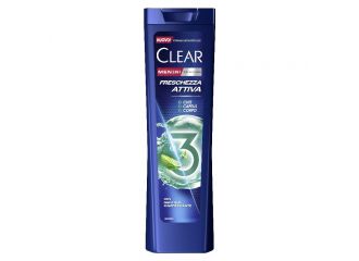 CLEAR SHAMPOO 225ML 3IN 1 FRESCHEZZA