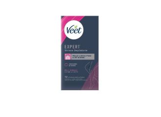 VEET EXPERT STRISCE CORPO 12PEZZI  PEL NORM