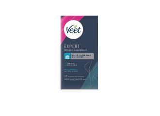 VEET EXPERT STRISCE CORPO 12PEZZI  PEL SENS