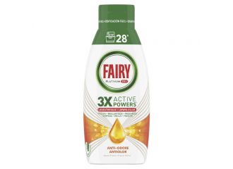 FAIRY PLATINUM GEL 504ML 28MIS ANTIODORE