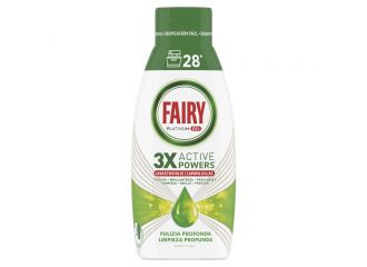 FAIRY PLATINUM GEL 504ML 28MIS DEEPCLEAN