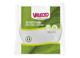 VALIDOSO PIATTI RIUTILIZZ 20PEZZI  PIANI