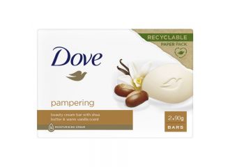 DOVE SAPONE SOLIDO 2PEZZI  90GR KARITE