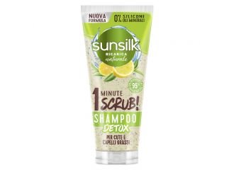 SUNSILK SHAMPOO SCRUB 200ML TE VERDE