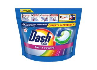 DASH ECODOSI PODS 3IN1 64PEZZI  COLORE