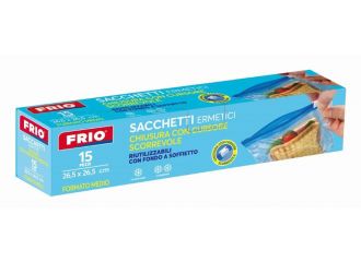 FRIO SACCHETTI GELO CH CURSORE 15PEZZI  MEDI