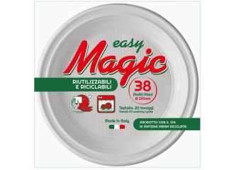 DOPLA MAGIC PIATTI PIANI 38PEZZI  BIANCHI