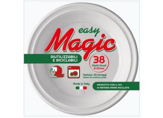 DOPLA MAGIC PIATTI FONDI 38PEZZI  BIANCHI