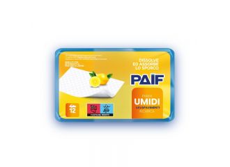 PAIF PANNO UMIDO RICARICA 12PEZZI  LIMONE