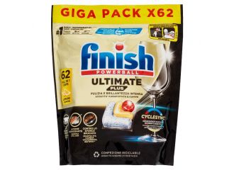 FINISH TABS ULTIMATE PLUS 62PEZZI  LEMON