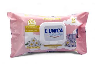 UNICO SALVIETTE BABY 72PEZZI  C/POP UP CAMOMILLA