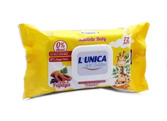 UNICO SALVIETTE BABY 72PEZZI  C/POP UP PAPAYA