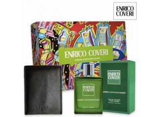 ENRICO C KIT CONT GRN U EDT100+PORT