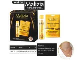 CONF REG MALIZIA DEO+MASCHERA +COLLANA