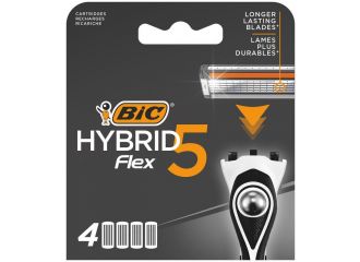 BIC HYBRID FLEX 5 LAME X 4