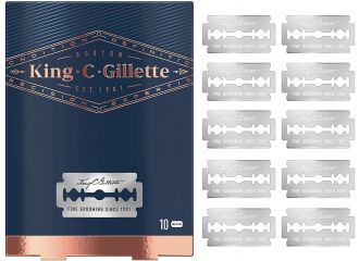 GILLETTE KING LAME SICUREZ X 10PZ