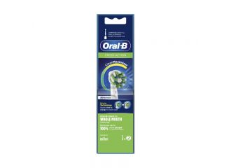 ORAL B SPAZZOLINO ELETTRICO RICARICA 2PEZZI  CROSS ACTION