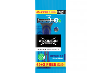 WILKINSON NEW EXTRA 3 ESSENT 4+2