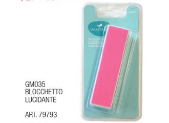 VANTAGE GM035 BLOCCHETTO LUCIDANTE