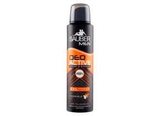 SAUBER MEN DEO ACTIVE SPORT 150 ML