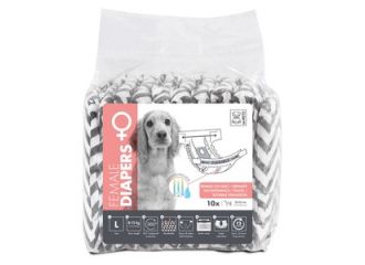 M-PETS CANE PANNOLINO FEMMINA CF. (10 PZ) TG. M