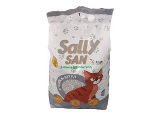 SALLY SAN GATTO LETTIERA AGGLOMERANTE CARBONI ATTIVI 5 KG