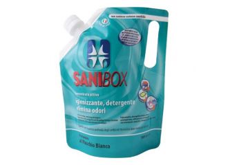 PET PROFESSIONAL SANIBOX DETERGENTE CONCENTRATO MUSCHIO BIANCO 1 LT