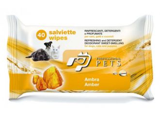 PET PROFESSIONAL SALVIETTE AMBRA 40 PZ