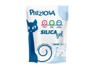 PREZIOSA GATTO LETTIERA IGIENICA SILICA GEL TALCO 2,25 KG