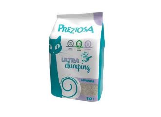 PREZIOSA GATTO LETTIERA IGIENICA ULTRA CLUMPING LAVANDA 5 LT