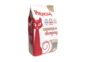 PREZIOSA GATTO LETTIERA IGIENICA CANADA CLUMPING FRAGRANZE ORIENTALI 10 KG